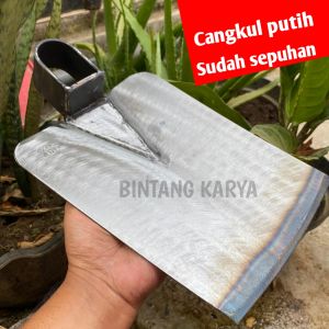 CANGKUL BAJA PITIH TEBAL ANTI LENGKET CANGKUL BERKEBUN CANGKUL SEBAGUNA