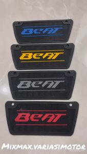 MUDFLAP BEAT KARBU KARBON KARET PENAHAN LUMPUR KOLONG SPAKBOR BEAT CARBU MUD FLAP BEAT LAMA MODEL KARBON BATIK TEBAL ANTI PATAH