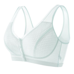 YUNASHA | Breathable Quick-Dry Easy-Open Cotton Bra