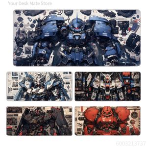 Bandai | BANDAI Gundam Mouse Pad Navy Zaku Large Size Gaming Keyboard Desktop Mouse Pad Gaming Gaming Desk Mat Cool Boys Gift 800*300*2mm