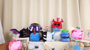 UB Roblox Blox Fruit Plushie Toy Spirit Dragon Control bloxfruit Cartoon Adventure Game Soft Stuffed Blox Fruit Toy Christmas Gift