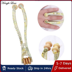 Hengfa Lina 1pc Hand Acupuncture Points Finger Joint Massager Rollers Handheld Massager Relaxation Blood Circulation HealthCare Massage Tool