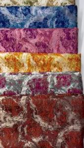 Vải Ren Brocade Châu Phi 2026 Vải Tuyn Pháp Nigeria Vải Damask 5 Thước Thiết Kế Jacquard Dành Cho Đầm Dự Tiệc Nữ