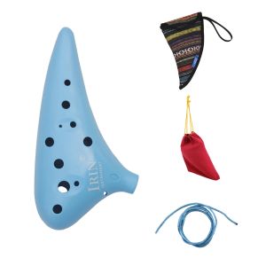 IRIN | Nhạc Cụ Ocarina 12 Lỗ IRIN Bằng Nhựa ABS 4 Màu Kèm Túi Đựng Di Động Dành Cho Người Yêu Âm Nhạc Và Người Mới Bắt Đầu