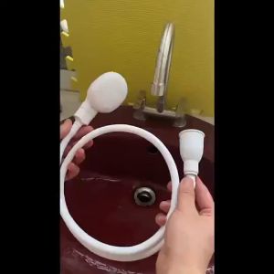 Portable Handheld Splash Pet Shower Head Sink Washing Hair Pet Bath Tool Pet Hairdresser Hair Wash Pet Shower