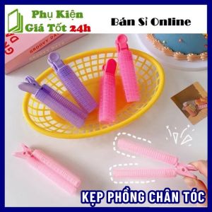 Kẹp Phồng Chân Tóc - Kẹp Tóc Lô Cuốn Tự Dính Tóc Tạo Độ Bồng Bềnh Cho Tóc Phong Cách Hàn Quốc - Kẹp Cố Định Tóc Mái Không Để Lại Dấu Vết Cho Nữ Xin Xắn