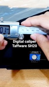 Jangka Sorong Digital LCD Micrometer Digital LCD Vernier Caliper Micrometer 15CM dengan 4 Mode Pengukuran - Taffware SH20 Silver