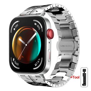 Stianless Steel Strap For Huawei Watch Fit 4-5Pro Luxucy Metal Quick Fit Bracelet Correa For Huawei Watch Fit 5 4 3 Wrist Band