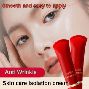 ✨【Natrual Brightening/ Translucent Complexion】Isolated Skin Cream Moisturizing Nude Makeup Base Facial Cream/ Water Glow Skin Nourishing Bare Face Cream/ 隔离素颜霜打底面霜提亮肤色/ Anti-Aging Anti-Wrinkle Waterproof Tone Up Cream for Sensitive Skin