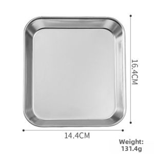 Thickened Square Korean Style Golden Grill Pan
