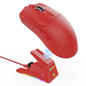 ATTACK SHARK | X1 ATTACK SHARK Wireless Mouse with Magnetic Charging Dock40000DPI PAW3395PRO Sensor BT/2.4G/Wired Macro Gaming Mouse
