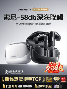 Bluetooth Wireless In-Ear Sports Earphones High Sound Quality Noise Reduction Sony Government Subsidy New 2025 Model nSVE T6