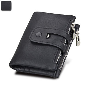Royal Bagger Short Wallet Purse For Men Genuine Cow Leather RFID Block Retro Fashion Business Wallets Man