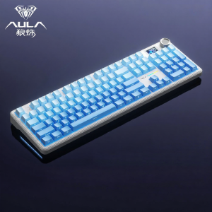 AULA | Customizable Gaming Wireless Mechanical Keyboard with RGB Multimode (Bluetooth 2.4G)
