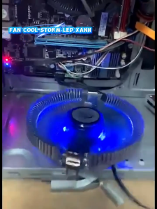 F3 - Quạt Tản Nhiệt Cpu Cool Storm Amd bao bền đẹp LED XANH