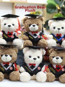 YUANSIQI | Customized Graduation Bear Stuffed Toy with Engraving Service