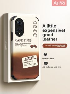 Asina | Full Lens Protection Anti-Shock Phone Case for Honor 50 80 70 Pro 60 SE Huawei Honor 30S - Soft Leather Creative Womens Gift