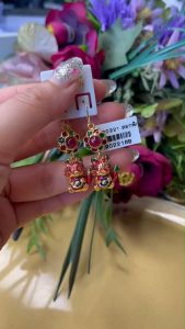 💥ต่างหูทับทิมมังกร ต่างหูทับทิมแท้ พลอยแท้ ดีไซน์ตุ้งติ้งระย้า ดอกไม้มังกร เสริมความเจริญ โชคลาภ ความสำเร็จ เครื่องประดับของแท้สินค้ามีใบรับประกันดูแลตลอดการใช้งาน AUFU STORE