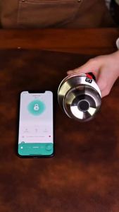 Aluminium Door Lock Smart Fingerprint Key Unlock Bluetooth Digital Electronic Door Locks Tuya APP Remote Control USB Charge