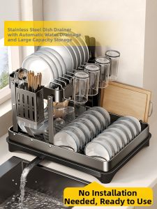 ERMO | Dish Drying and Storage Rack Stainless Steel
