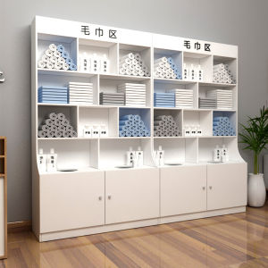 Towel Cabinet Hair Salon Special Wooden Cabinet Barber Shop Storage Cabinet Beauty Salon Locker Hair Salon Product Display Cabinet