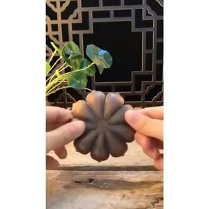 Lọ Đốt Trầm Hình Sen Bằng Hợp Kim Giá Đỡ Nhang Bằng Đồng Lư Hương Cho Phật Giáo Phòng Tập Yoga Trang Trí Nhà Cửa Đĩa Thờ Bằng Kim Loại