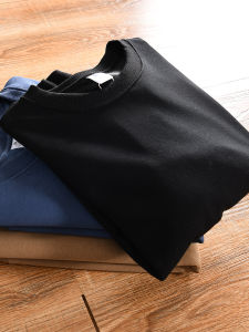 Áo Nỉ Nam Cổ Tròn Mùa Thu Đông Cotton Polyester Thường Ngày Thoải Mái Ấm Áp Không Rơi Lông Cừu Áo Nỉ Thoải Mái Đa Năng