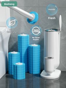 BC | Disposable Replaceable Toilet Brush No Blind Spot