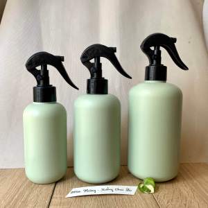Bình Nhựa HDPE 200ml-300ml-500ml Xanh Mint.Đựng kem bodylotiondầu gộisữa tắm….Chai nhựa chiết mỹ phẩm hàng cao cấp