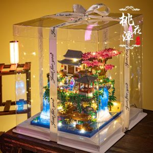 ชุดก้อนหินขนาดใหญ่ 10000 ชิ้น ของเล่นการตั้งชิ้นแบบตั้งตระการตา เรียบเรียงโครงสร้างที่ซับซ้อน ของขวัญสำหรับวัยรุ่นและผู้ใหญ่