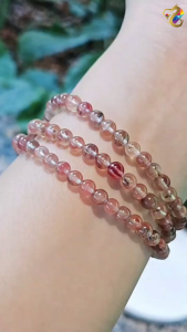 Super Premium Grade Duo Bao Treasures Colorful Andersine Bracelet (Single / 3 Rounds)