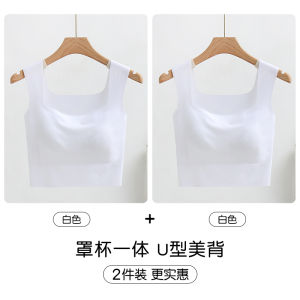 French Vintage ไม่มีสาย Bralette ผู้หญิง ใส่ตัวในพร้อมแผ่นรองหน้าอกในตัว ด้านหลังสวยงาม เซ็กซี่ สั้น เสื้อท่อนบน ไนลอน สแปนเด็กซ์ Blend