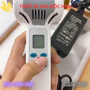 Búa Nóng Lạnh Massage Điện Di Tinh Chất Mở Và Se Khít Lỗ Chân Lông Kết Hợp ION Lạnh và Nhiệt Nóng Thẩm Thấu Tinh Chất