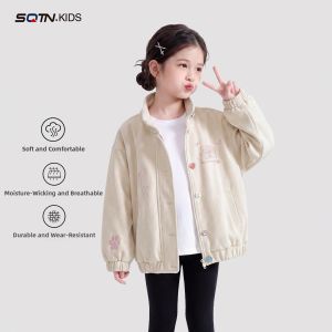 SQTN.KIDS | Stylish Girl Coat