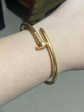 Gold Nail Bangle hotsell Bracelet