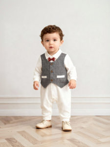 GURCOOC | Spring Autumn Baby Boys One-Piece Romper Jumpsuit