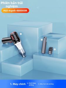 Máy Hút Bụi Ô Tô Cầm Tay Không Dây Có Chức Năng Thổi Bụi Cho Gia Đình Và Xe Hơi