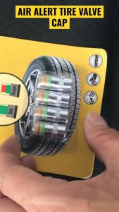 Tutup Pentil Ban 4pcs Set Mobil Motor Indikator Tekanan Angin Alert 23