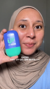 Emina UV Gel Sunscreen SPF 50 PA++++ Series - Sunscreen Wajah Sunscreen Gel No Whitecast