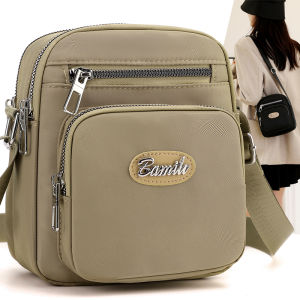 กระเป๋าผ้าอ็อกซ์ฟอร์ดสะพายข้างผู้หญิง กระเป๋าสะพายไหล่ขนาดเล็ก กระเป๋าสะพายข้างแบบสะพายข้างสำหรับวัยรุ่นและวัยกลางคน กระเป๋าสะพายข้างแบบลำลอง