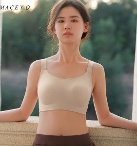 C- F Cup Large Size Sports Bra Womens Thin Big Breast Size Concealing Bra Breast Holding Push-up Chubby Girl Large Bra