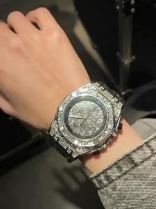 2024 New Royal ap Gypsophila Tritium Gas Watch High-end Trendy Multi-functional Oak Non-mechanical Mens Watch