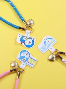 Rock | Doraemon Phone Strap Long Short Clip-On Lanyard Durable Charging Port Anti-Loss Creative Trendy Alloy Material By Rock