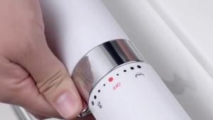 Sincecu High-Compatibility Non-Electric Bidet Attachment with Dual Nozzles and Adjustable Water Pressure for Southeast Asia Toilets Manual Bidet Toilet Seat Attachment - Dual Nozzles Ultra-Slim Design with Self-Cleaning & Cold Spray