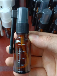 Bình Xịt Mũi Bằng Thủy Tinh Dày 360 Độ Bình Xịt Nước Muối Nước Thuốc Phun Mù Tạt Bình Xịt Mũi Miệng Họng Mũi