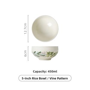 WUXIN | High Aesthetics Microwave-safe Ceramic Bowl