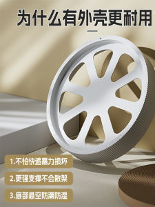 Magnetic Cat Scratching Board Replacement Core Wear Resistant No Shedding round Multi Functional Corrugated Paper Cat Toy Claw Grinder