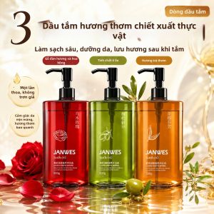 JANWES | Sữa Tắm Kiểm Soát Dầu Dưỡng Ẩm Hương Lâu Phai