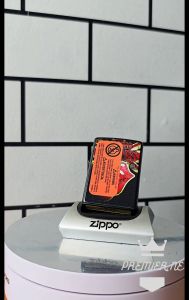ZIPPO ROLLING STONES SERIES ORIGINAL PING SOUND WITH SEAL ORANGE