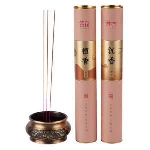 ธูปไม่มีควันใช้ในบ้านกวนอิมเทพเจ้าแห่งความมั่งคั่งจัดส่งธูปไม้จันทน์ภูเขาเก่าธูปในร่มไม้ไผ่